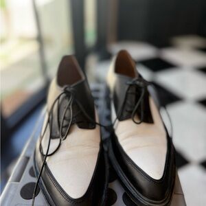 Givenchy Black‎ & White Oxfords